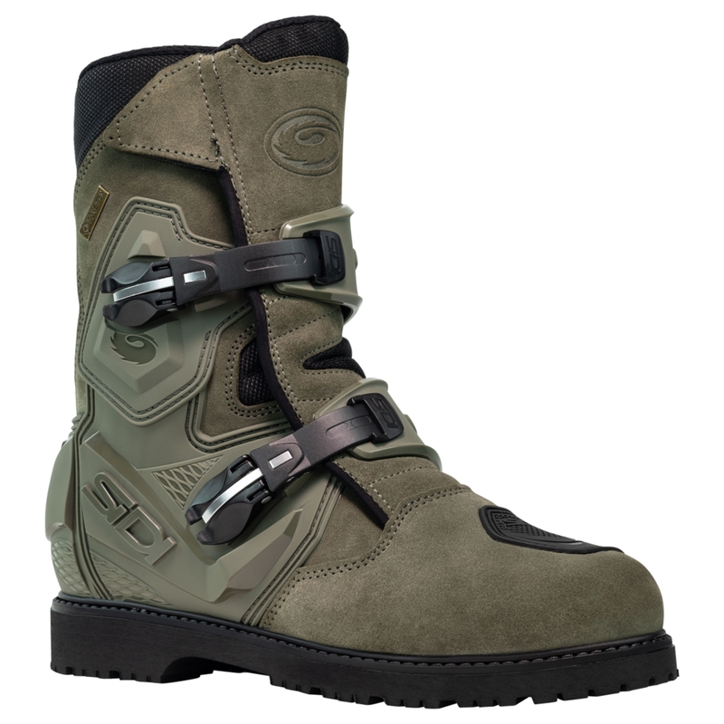 SiDi Adventure Gore-Tex 2 Mid motoros csizma khaki