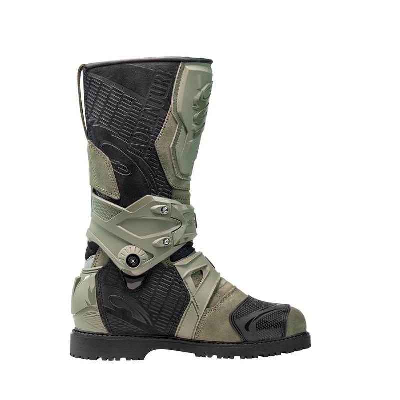 SiDi Adventure Gore-Tex 2 Military motoros csizma khaki