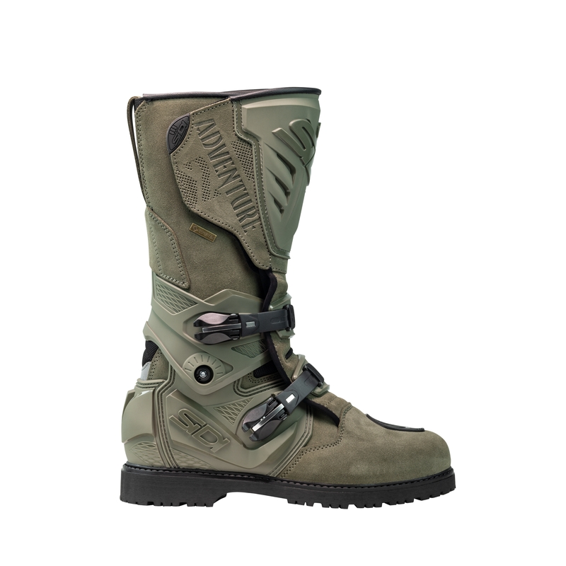 SiDi Adventure Gore-Tex 2 Military motoros csizma khaki