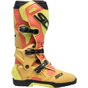 SiDi Crossair motoros csizma arany-zöld