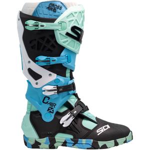 SiDi Crossair X motoros csizma türkizkék