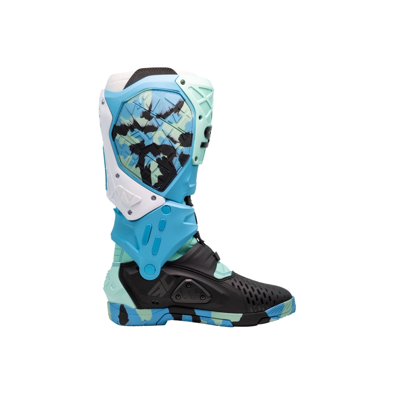 SiDi Crossair X motoros csizma türkizkék