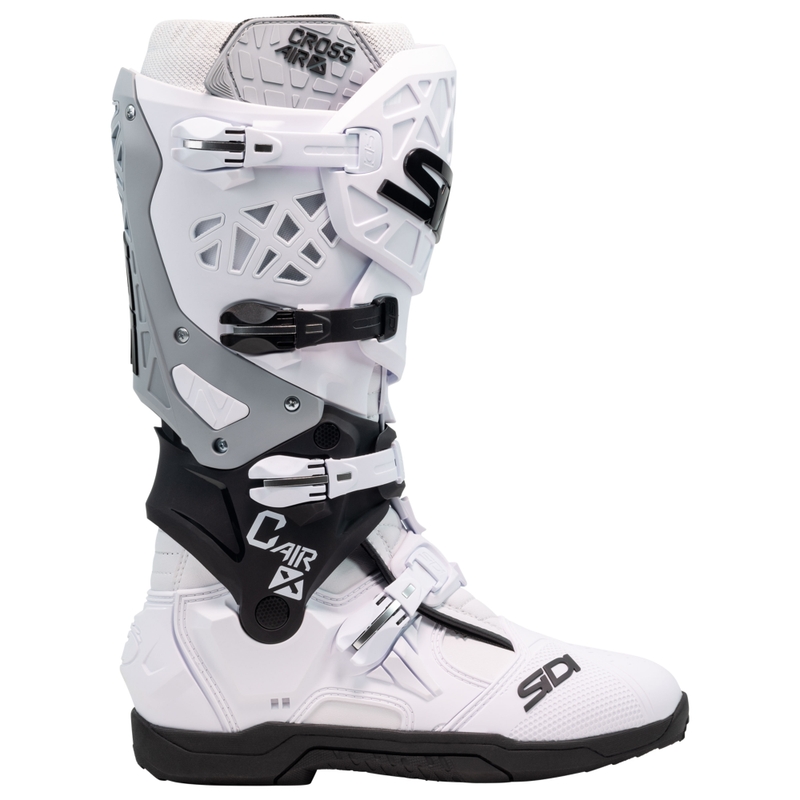 SiDi Crossair X motoros csizma fehér-fekete