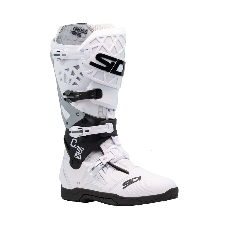 SiDi Crossair X motoros csizma fehér-fekete