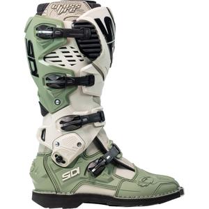 SiDi Crossfire 3 motoros csizma zöld-bézs