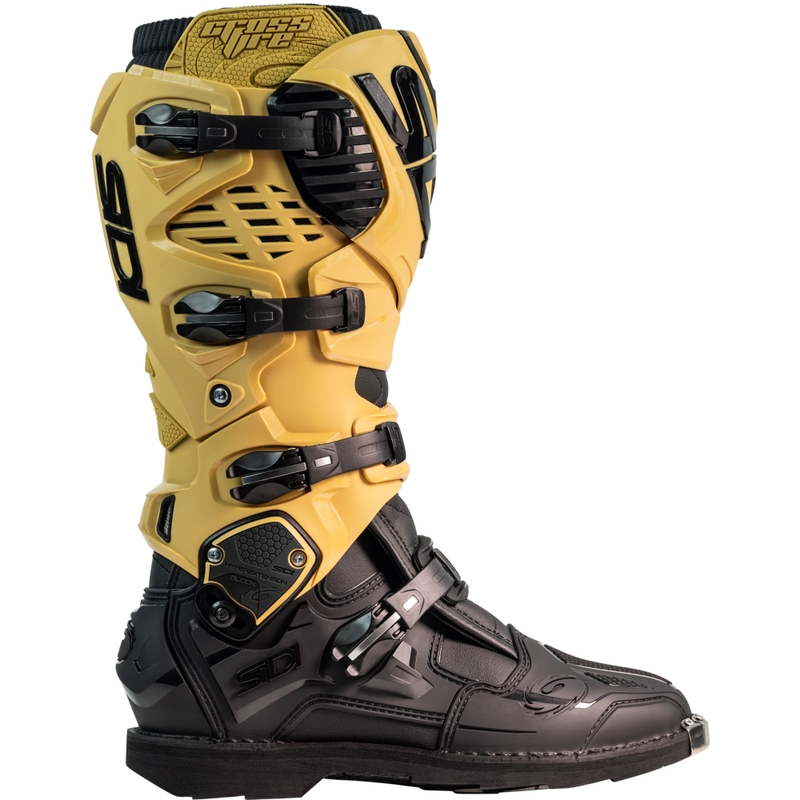 SiDi Crossfire 3 motoros csizma arany-fekete