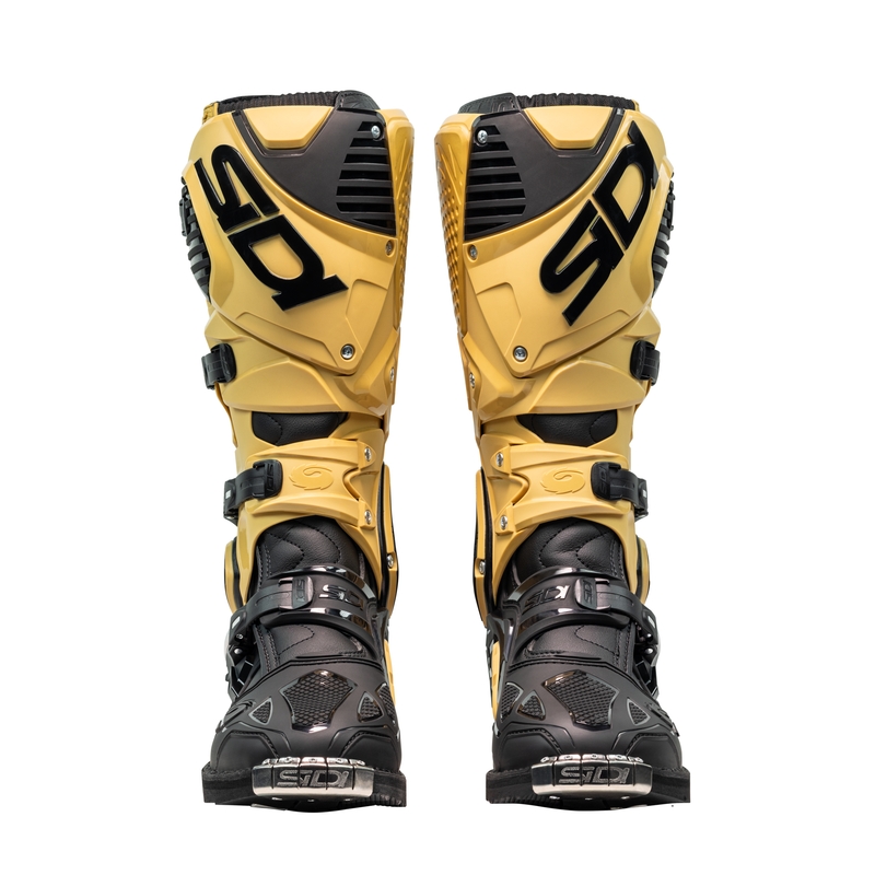 SiDi Crossfire 3 motoros csizma arany-fekete