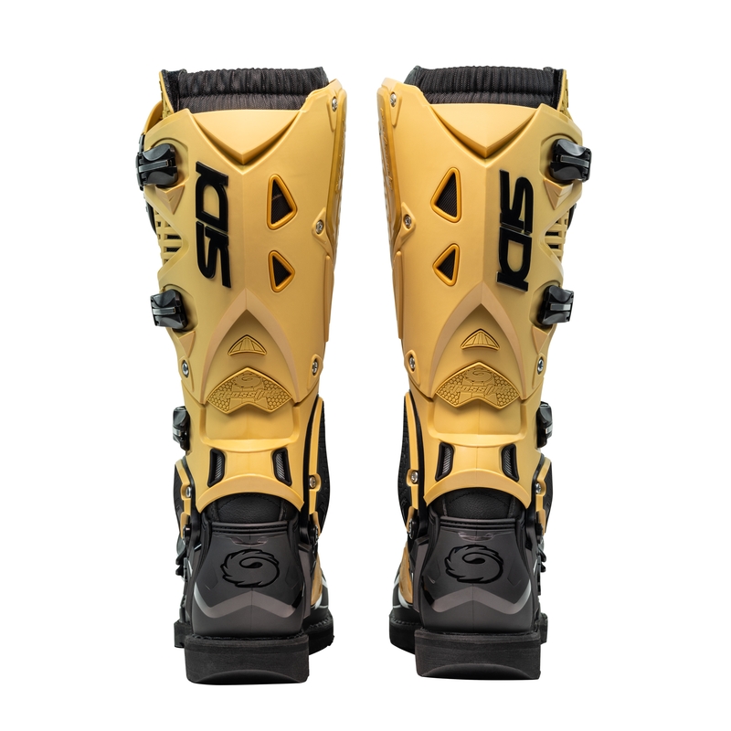 SiDi Crossfire 3 motoros csizma arany-fekete