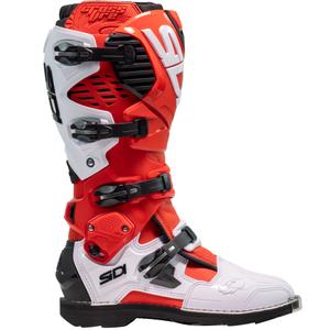 SiDi Crossfire 3 motoros csizma piros-fehér
