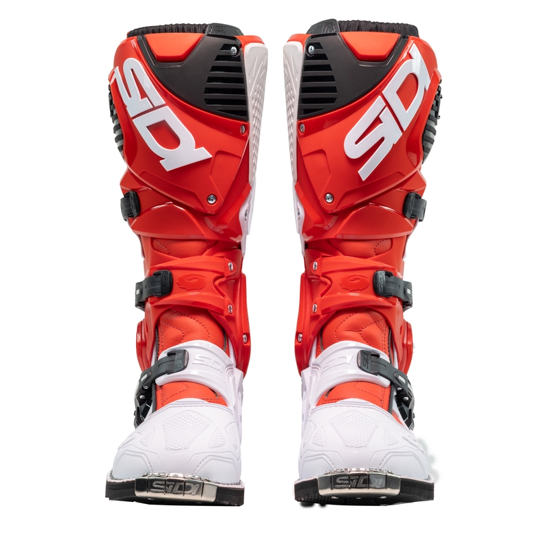 SiDi Crossfire 3 motoros csizma piros-fehér