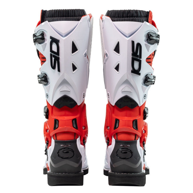 SiDi Crossfire 3 motoros csizma piros-fehér