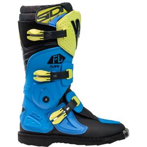 SiDi Flame gyerek motokrossz cipő kék-sárga-fekete