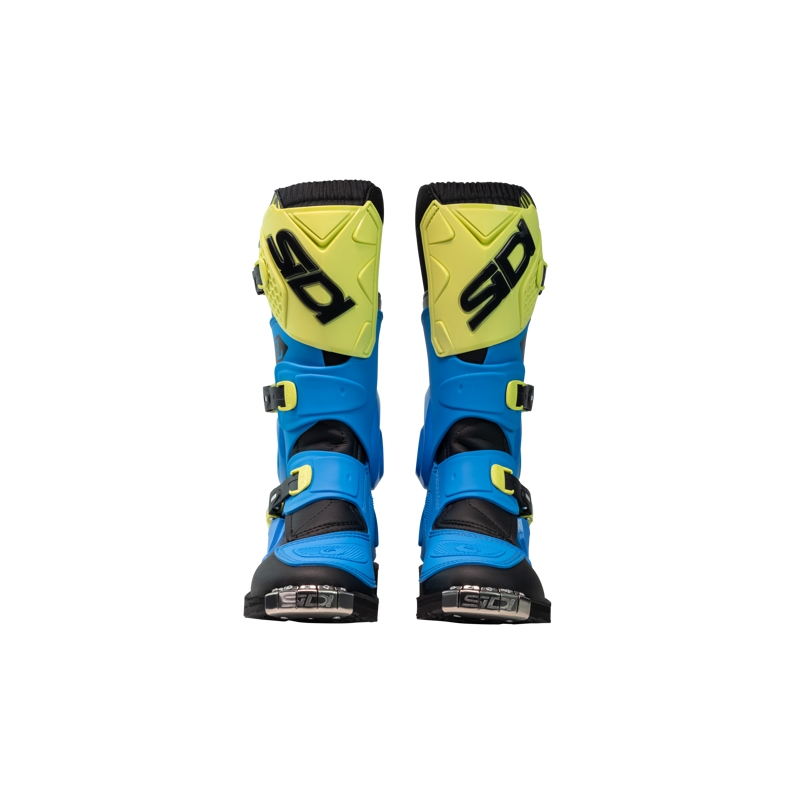 SiDi Flame gyerek motokrossz cipő kék-sárga-fekete