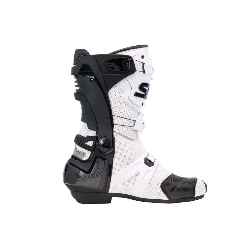SIDI REX AIR motoros csizma fekete-fehér