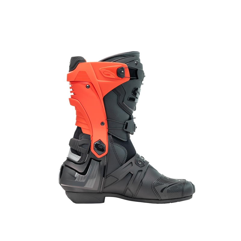 SiDi Rex motoros csizma fekete-piros