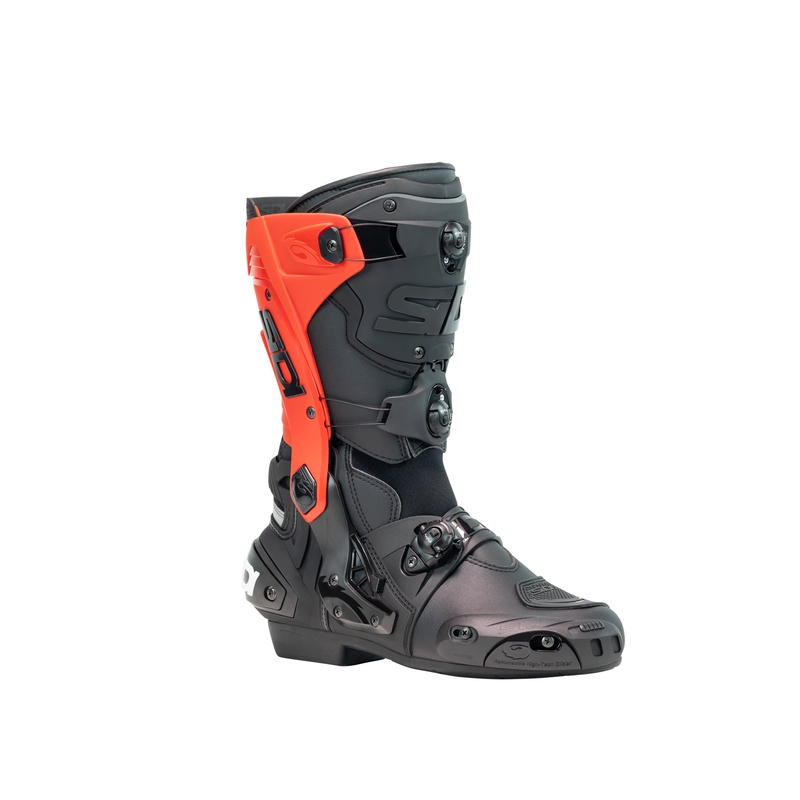 SiDi Rex motoros csizma fekete-piros