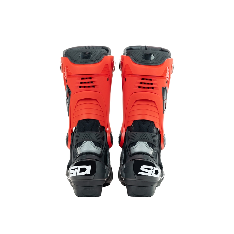 SiDi Rex motoros csizma fekete-piros