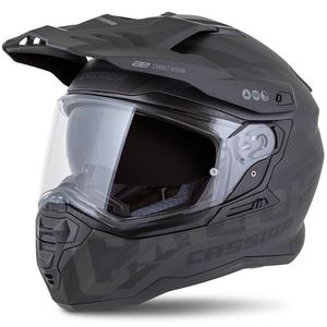 Cassida Road Runner TechniX enduro sisak matt fekete-szürke