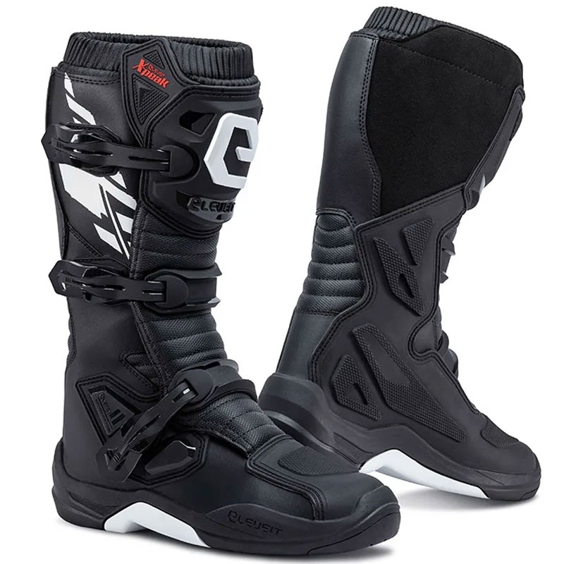 Eleveit X-Peak motocross csizma fekete