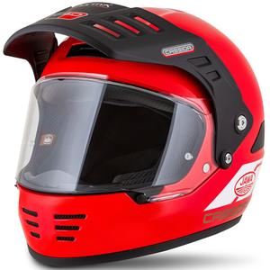 Cassida FormX Jawa RotaX enduro bukósisak piros-fehér-arany