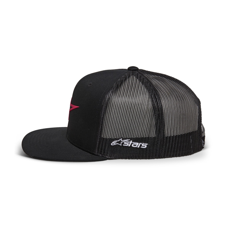 Aplinestars 3D Ageless Trucker siltes sapka fekete-piros
