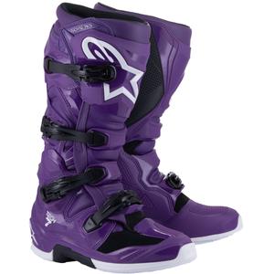 Alpinestars TECH 7 motokrossz csizma lila