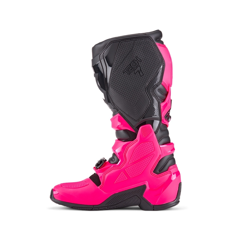 Alpinestars TECH 7 motokrossz csizma rózsaszín-fekete