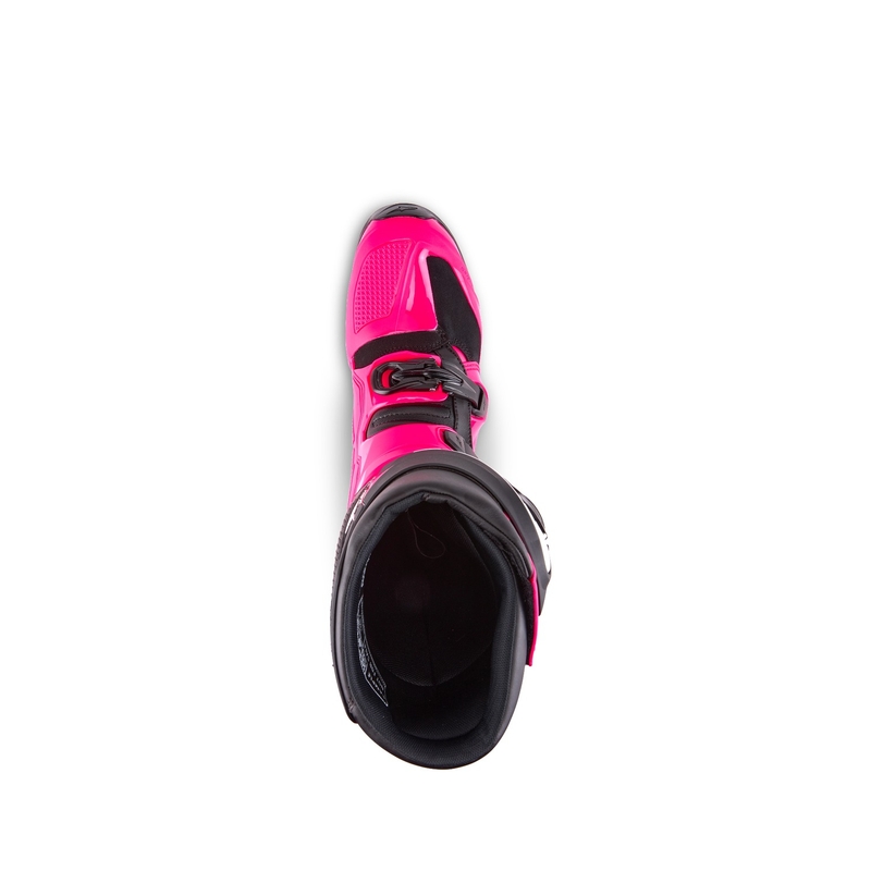 Alpinestars TECH 7 motokrossz csizma rózsaszín-fekete