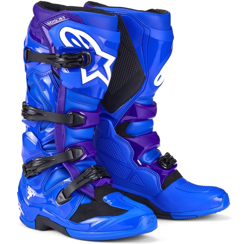 Alpinestars TECH 7 motokrossz csizma kék