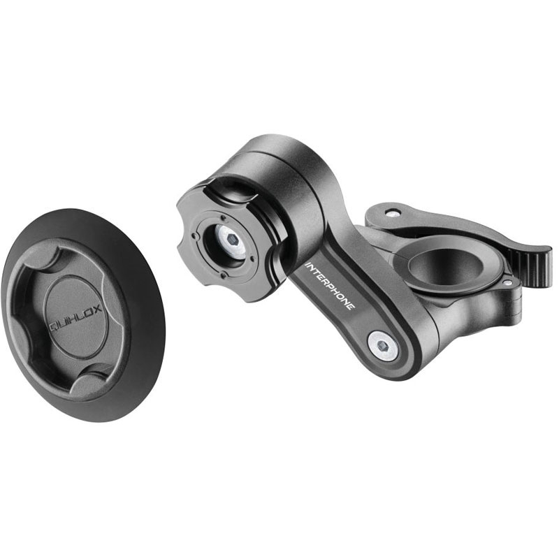 Interphone QUIKLOX tartó öntapadós talppal fekete