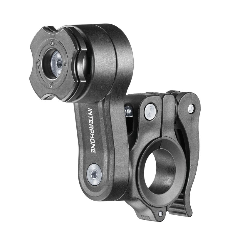 Interphone QUIKLOX tartó öntapadós talppal fekete