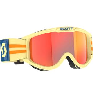 SCOTT 89X Era motokrossz szemüveg bézs, narancssárga plexivel