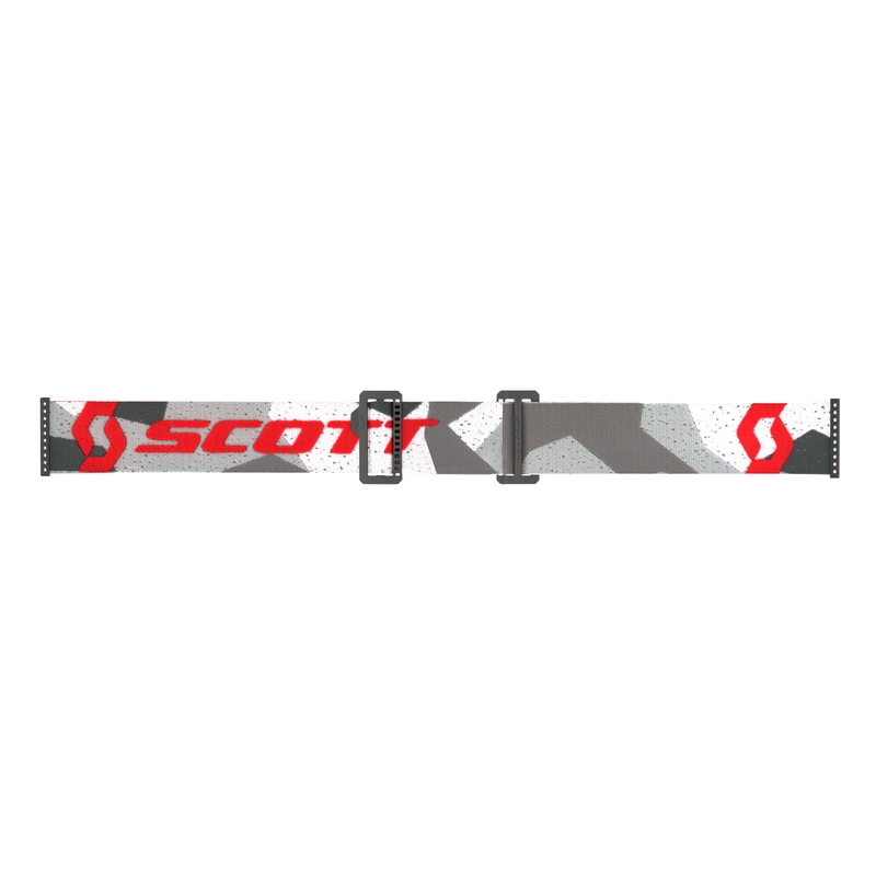 SCOTT Primal Enduro camo motokrossz szemüveg piros, átlátszó plexivel kiárusítás
