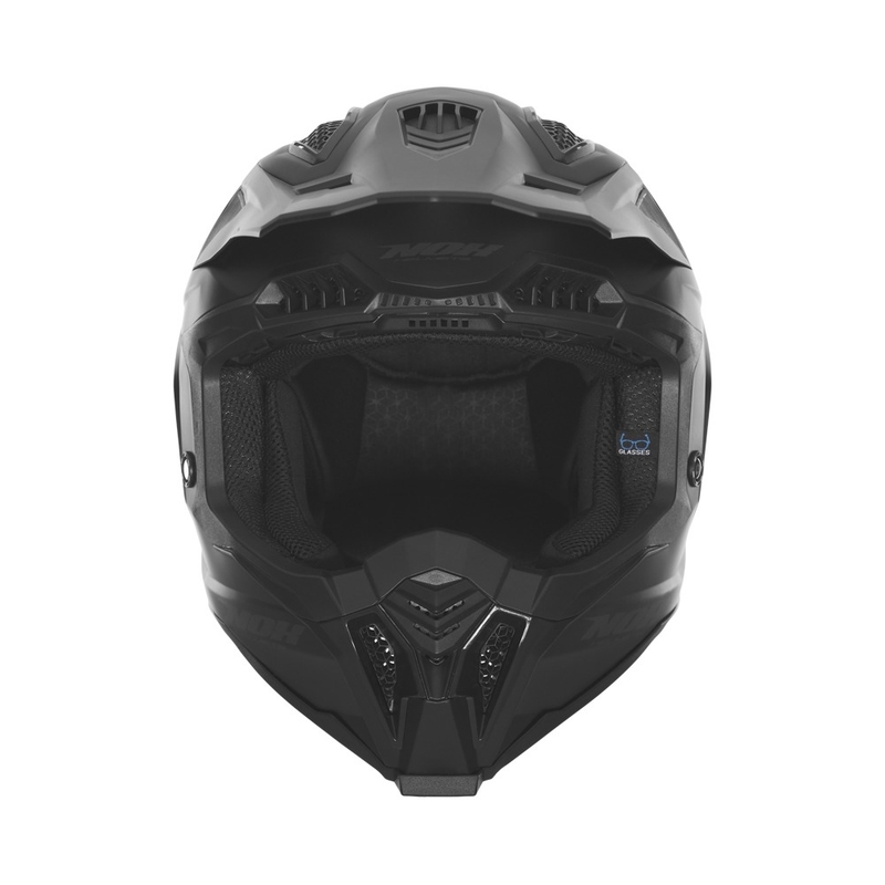 NOX N634 motokrossz sisak matt fekete