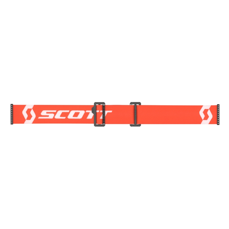 SCOTT Primal CH motokrossz szemüveg narancssárga-fehér, narancssárga króm plexivel