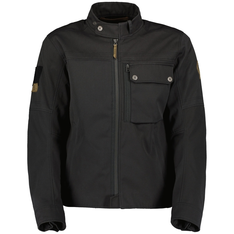 SCOTT JACKET VINTAGE motoros kabát fekete