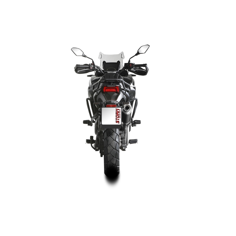 Kipufogóvég STORM OVAL fekete