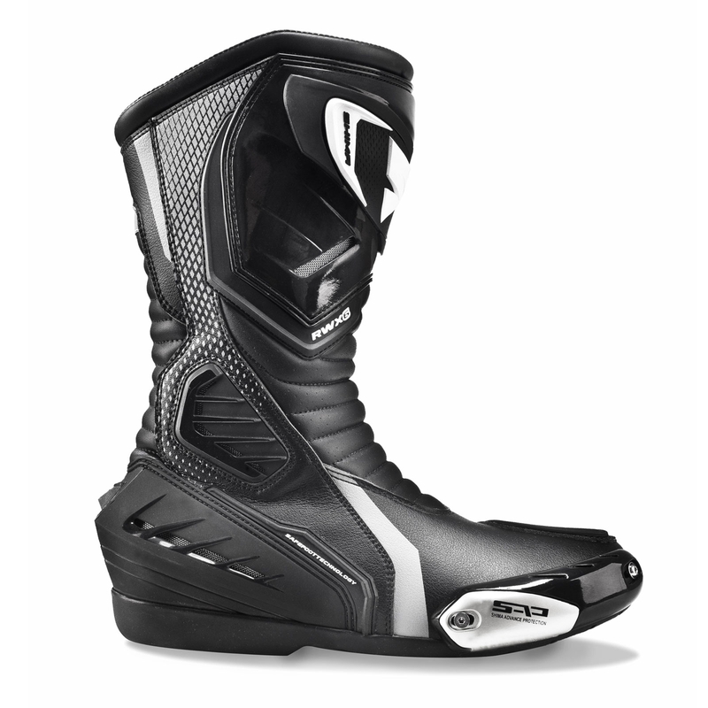 Női Shima RWX-6 motoros csizma fekete