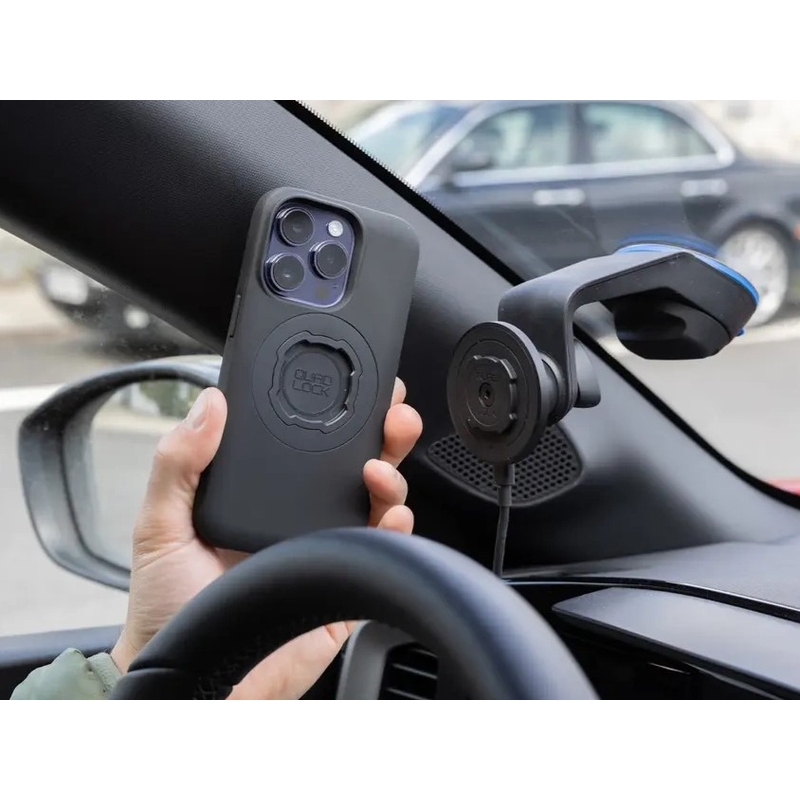 Quad Lock® Windscreen/Dash Car Mount telefontartó tapadókoronggal a szélvédőre és a műszerfalra való rögzítéshez