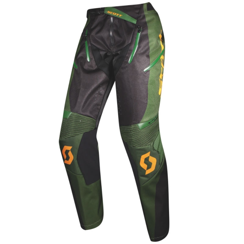 SCOTT X-PLORE motokrossz nadrág fekete-zöld