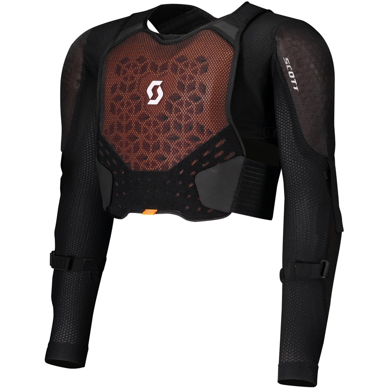 SCOTT Jacket Softcon gyerek testprotektor fekete