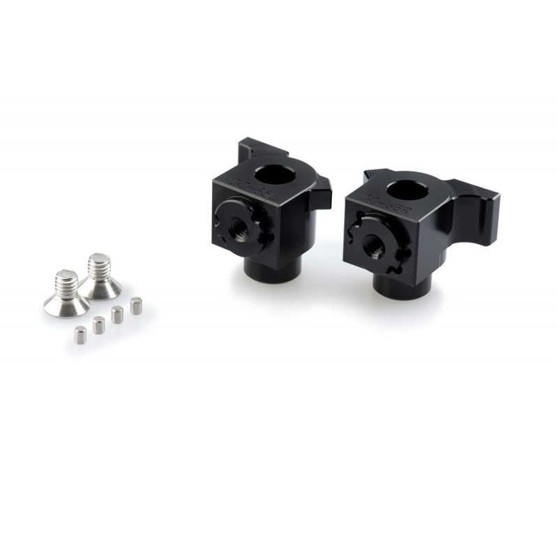 Footpeg adapters PUIG fekete részére YAMAHA XTZ 700 Tenere 700 2019-2026