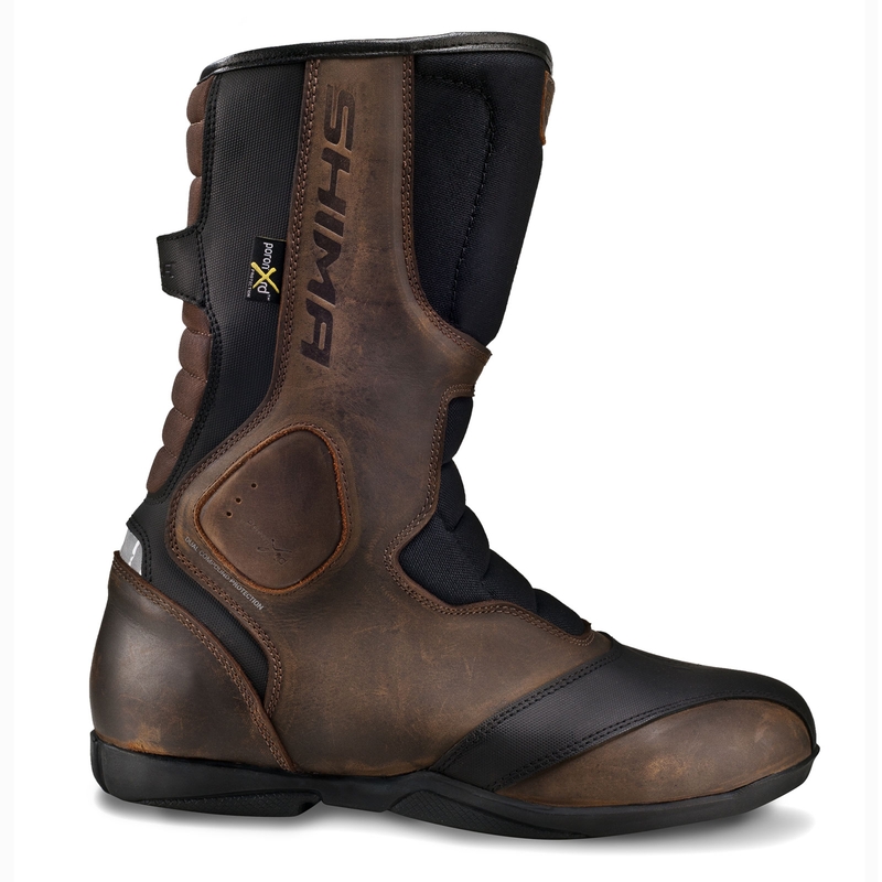 Shima Strada vintage motoros csizma