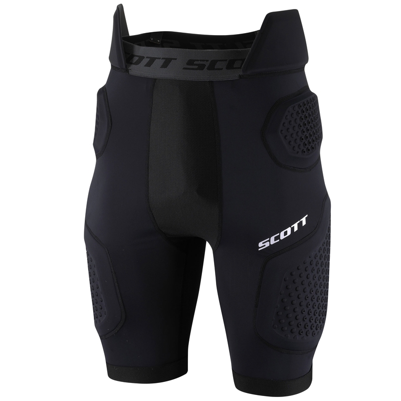 SCOTT Softcon Air Short Protector motokrossz rövidnadrág fekete