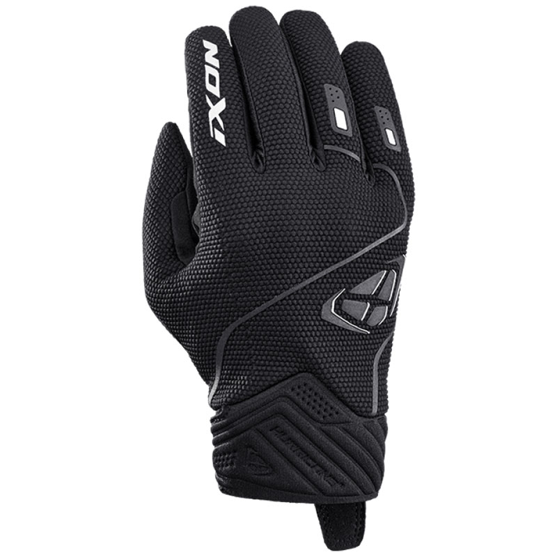 IXON Hurricane 2 motoros kesztyű fekete-fehér