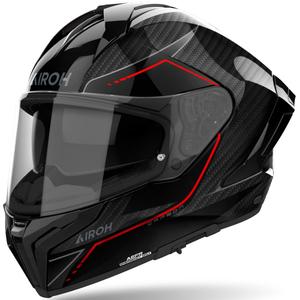 Airoh MATRYX Carbon zárt motoros bukósisak fényes fekete