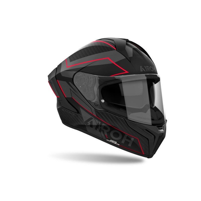 Airoh MATRYX Sentinel zárt motoros bukósisak matt piros