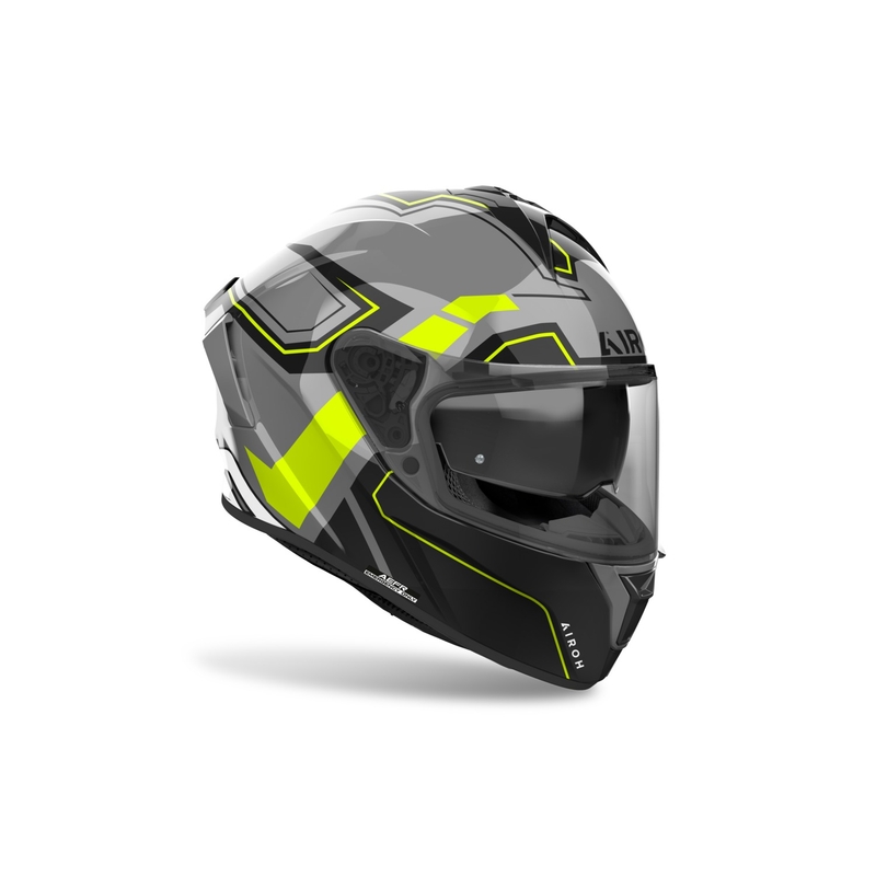 Airoh SPARK 2 Dart zárt motoros bukósisak fényes sárga