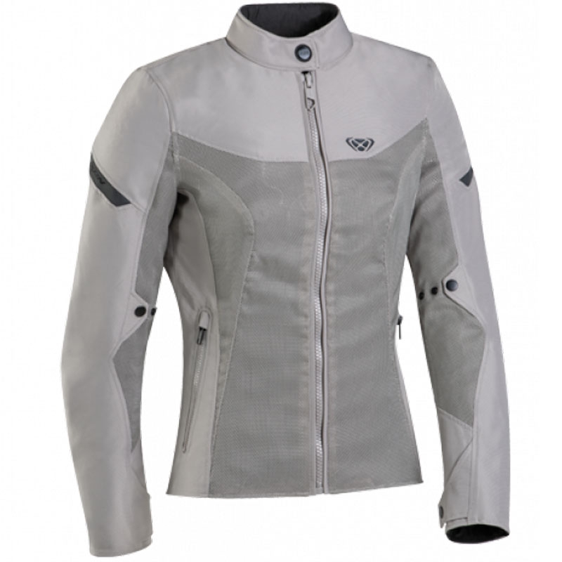 IXON Fresh Lady női motoros kabát szürkebézs