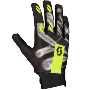 SCOTT EVO DIRT motokrossz kesztyű fekete-fluo sárga